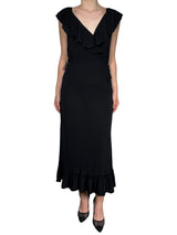 Vestido Negro Viscosa