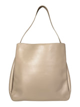 Cartera Cuero Beige