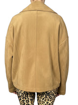 Chaqueta Efecto Gamuza