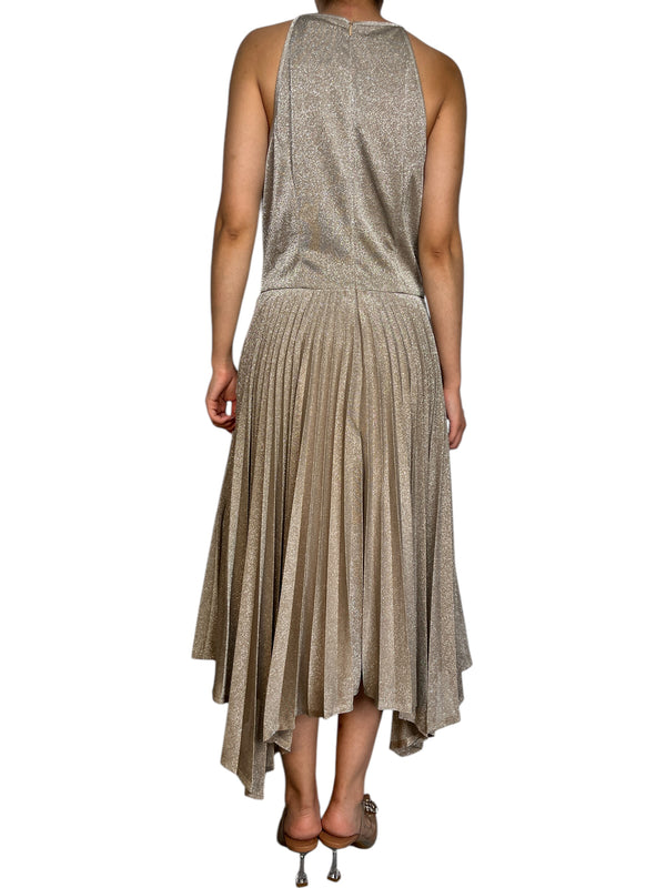 Vestido Fibras Metalizadas