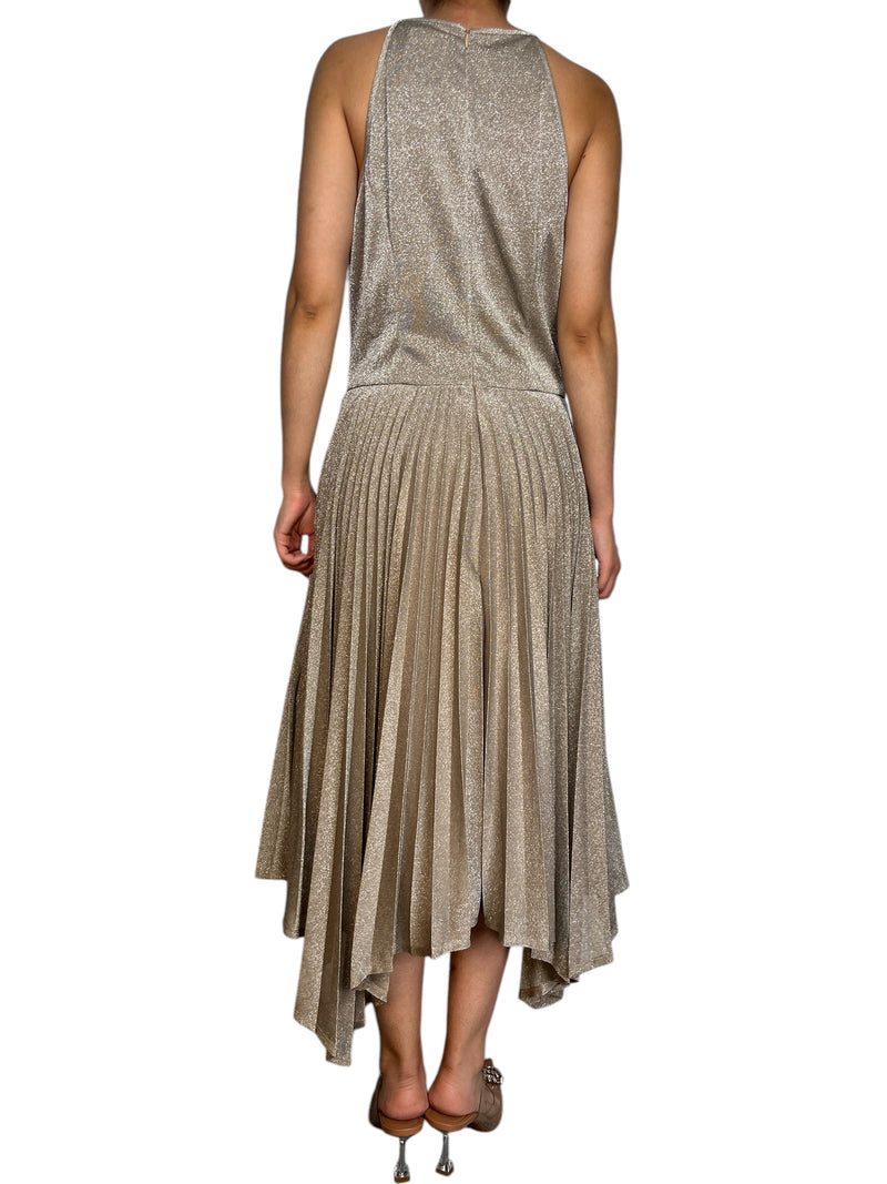Vestido Fibras Metalizadas