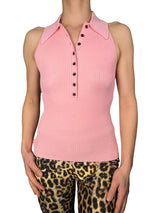 Polera Rib Botones