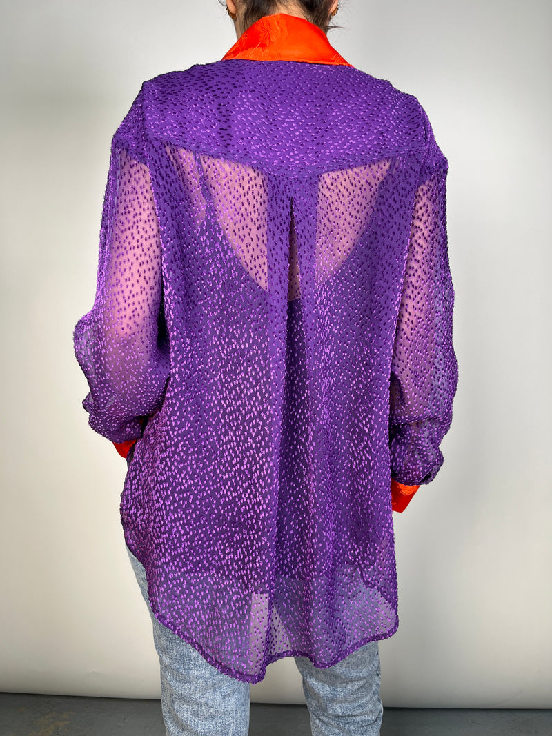 Blusa Traslucida