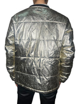 Chaqueta Tipo Bomber Metalizada