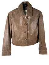 Chaqueta Botones Cuero