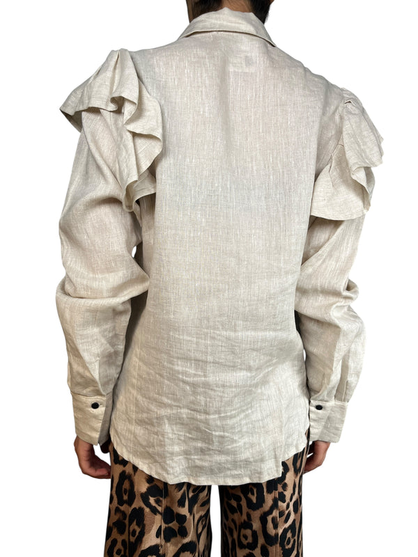 Blusa Lino Beige