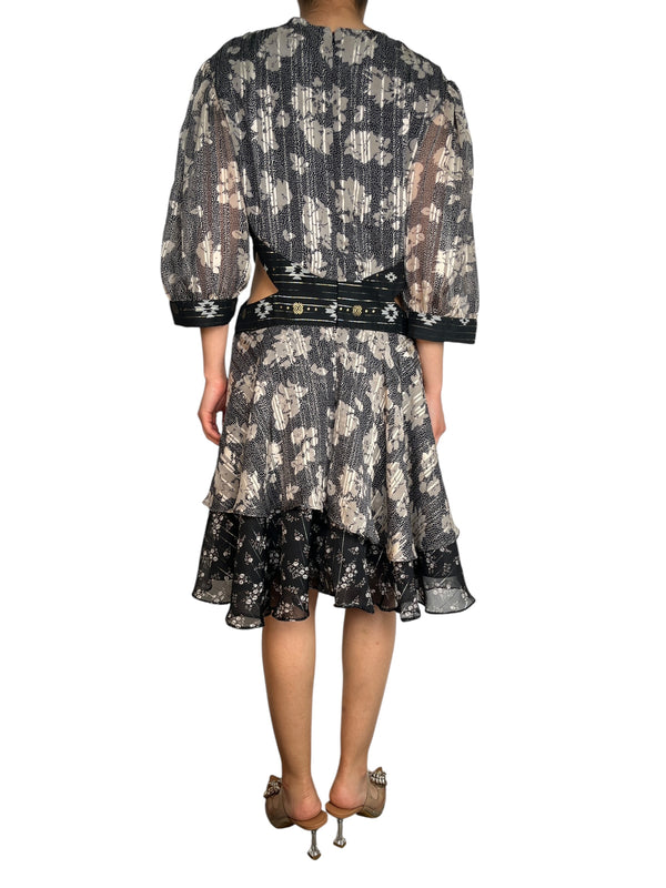 Vestido Cut  Floral