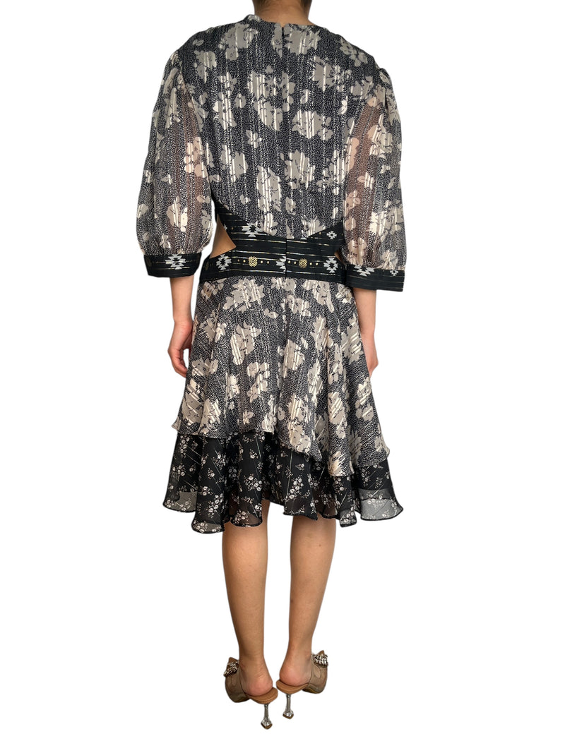 Vestido Cut  Floral