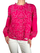 Blusa Bordada Lino