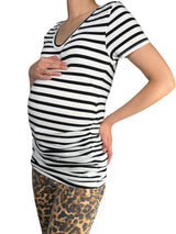 Polera Manga 3/4 Rayas