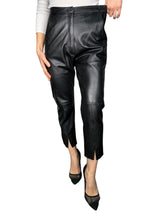 Pantalón Recto Cuero