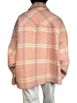 Chaqueta Rosada Cuadros
