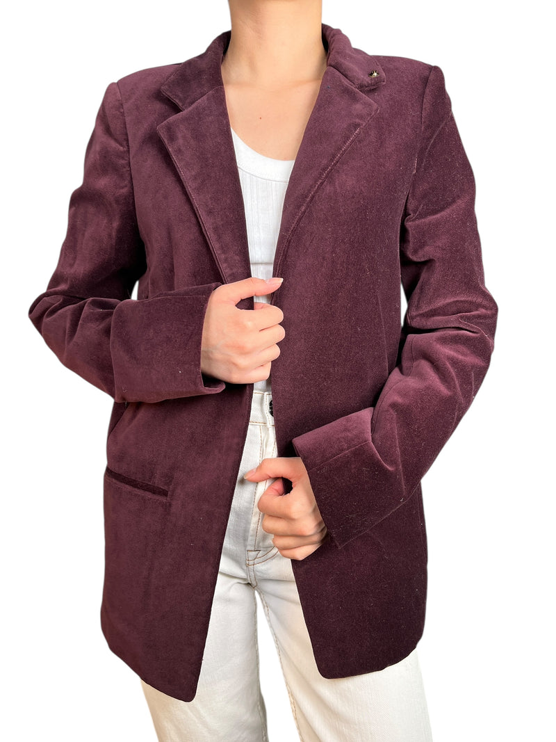 Blazer velvet