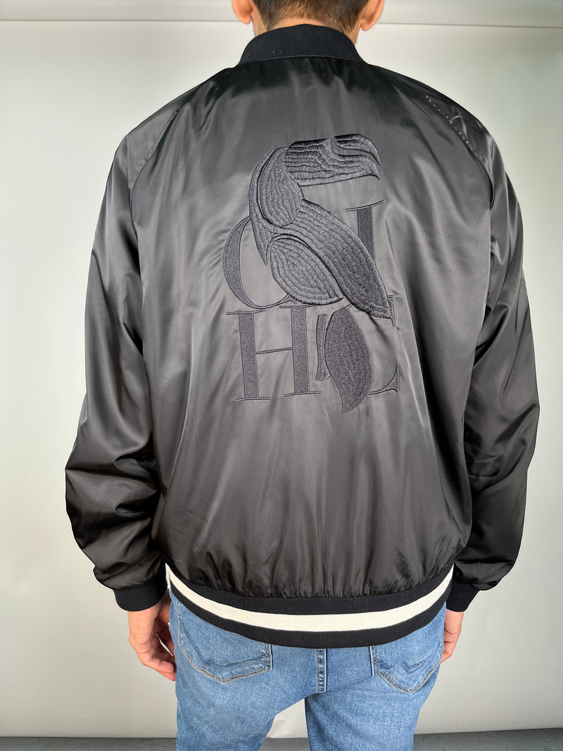 Chaqueta Bomber Bordado Espalda Unisex