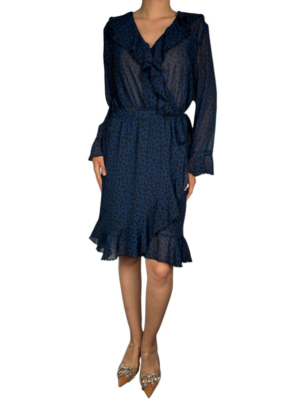 Vestido Wrap Estampado