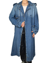 Abrigo oversize con solapas