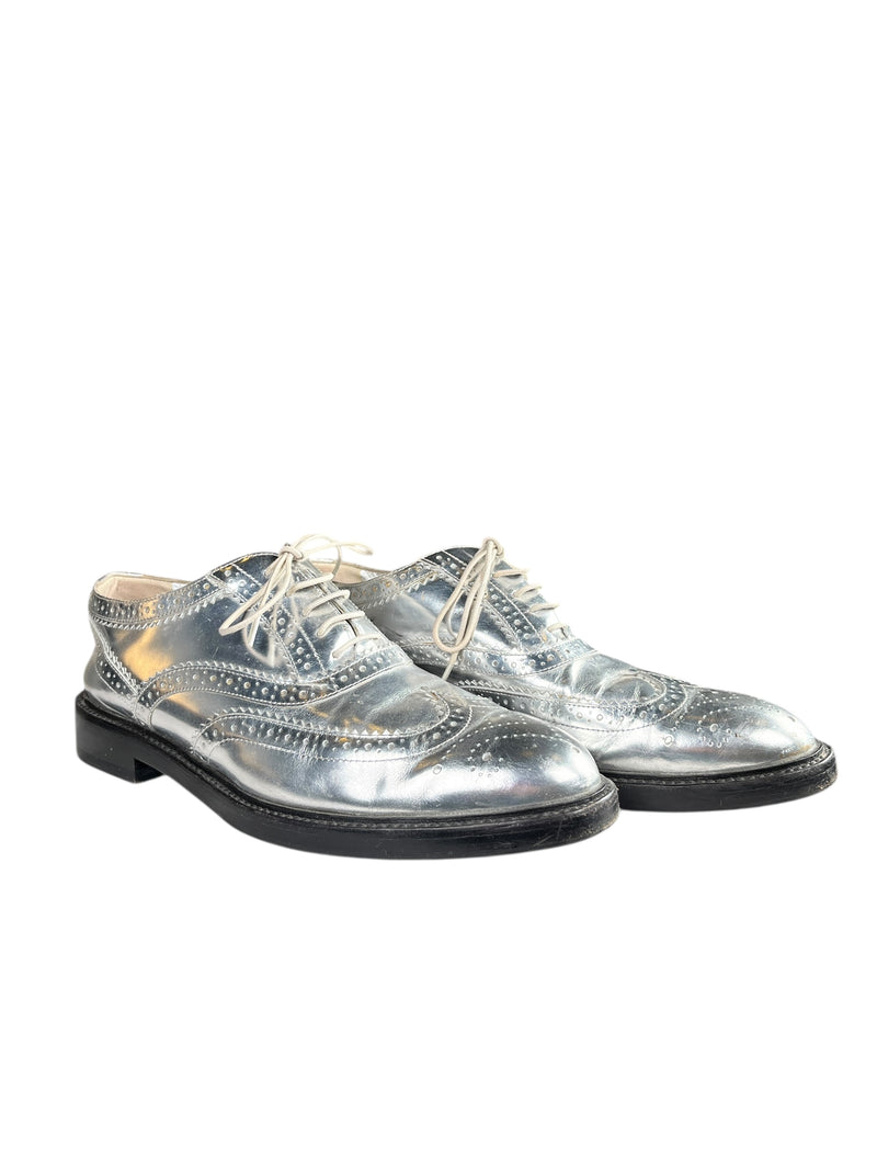 Zapato Plateado