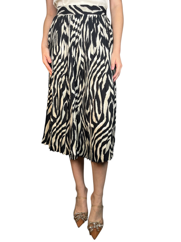 Falda Plisada Animal Print