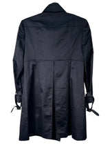 Trench Botones Plateados
