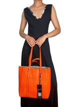 Bolso Cuero Orange