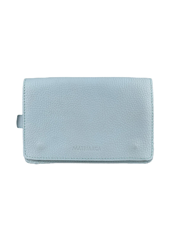 Cartera Isidora Celeste