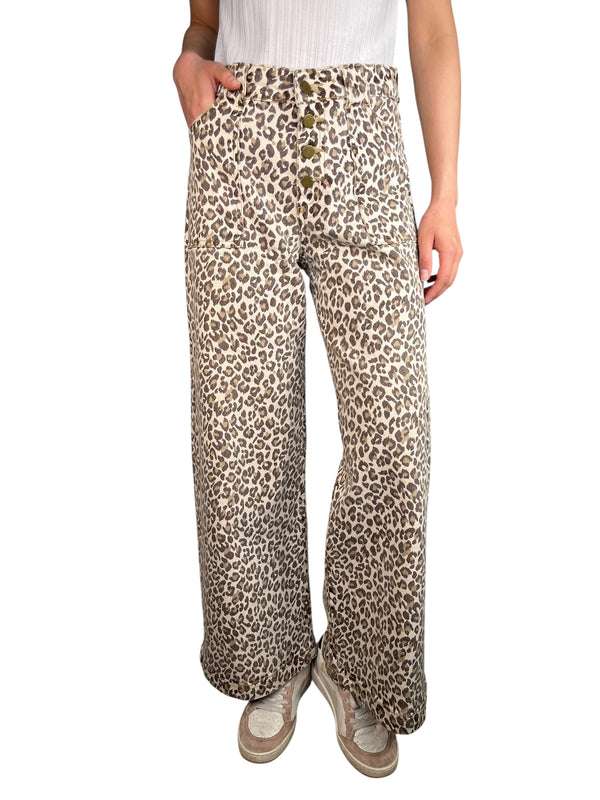 Jean Animal Print