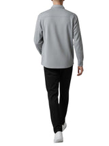 Camisa Micro Cuadros  Hombre