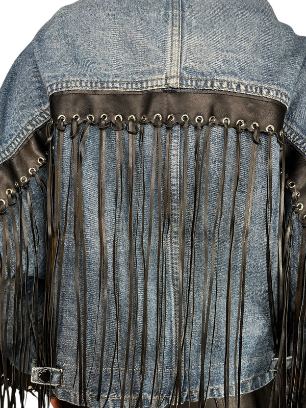 Chaqueta Flecos