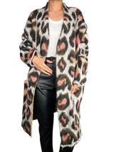 Cárdigan Animal Print