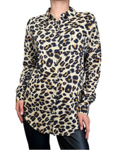 Blusa Viscosa Animal Print