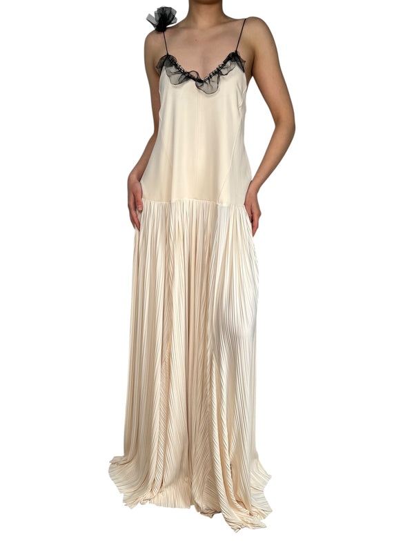 Vestido Garza Ivory