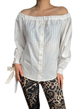 Blusa Escote Bardot