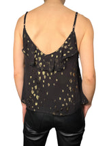 Top Frills Jacquard Lurex