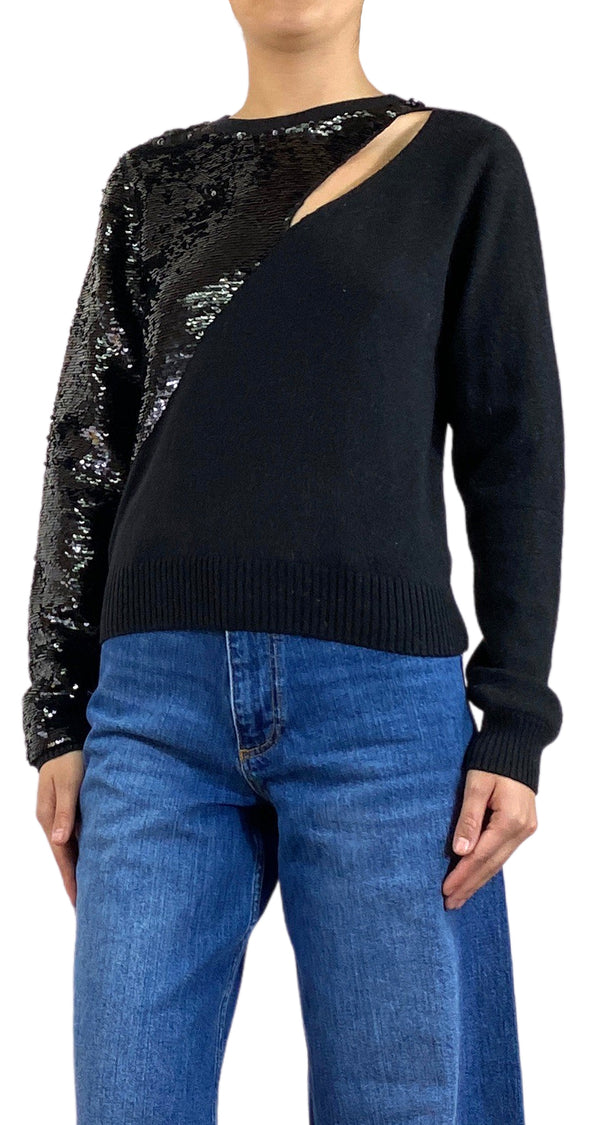 Sweater Lentejuela Negra