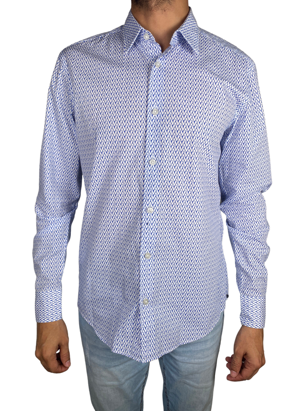 Camisa Estampada Slim Fit