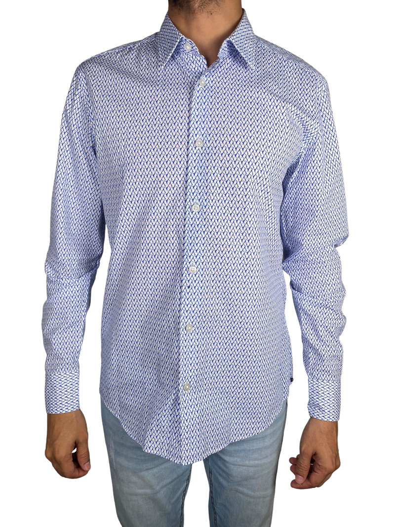 Camisa Estampada Slim Fit