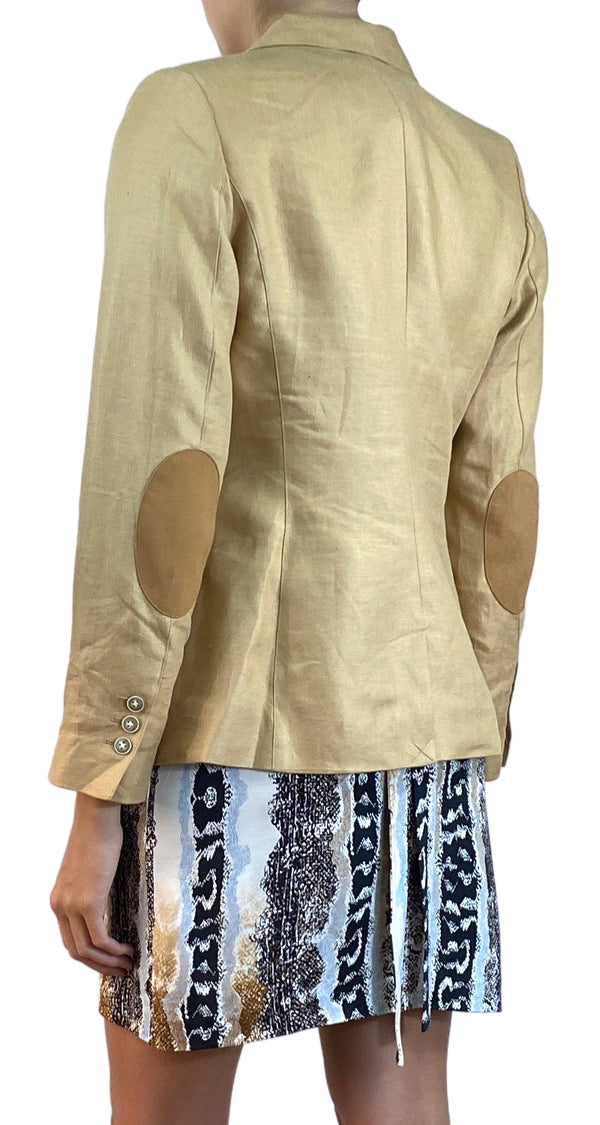 Blazer Beige Lino