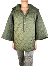 Parca Estilo Poncho Oversize