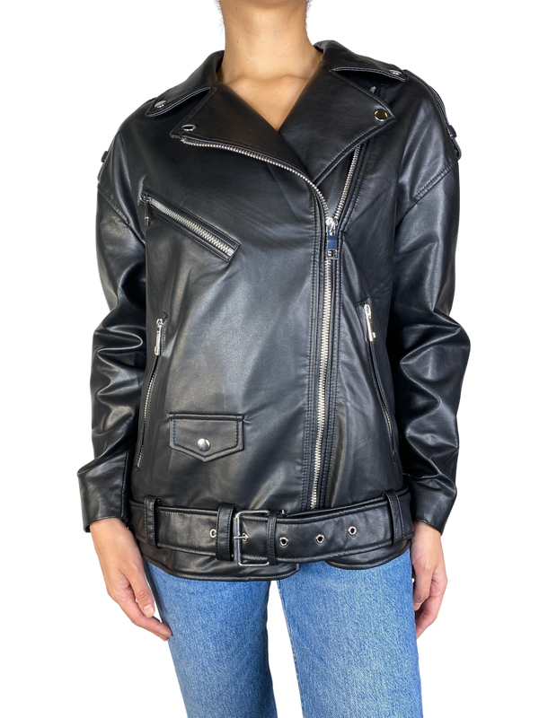 Chaqueta de Cuero Vegano