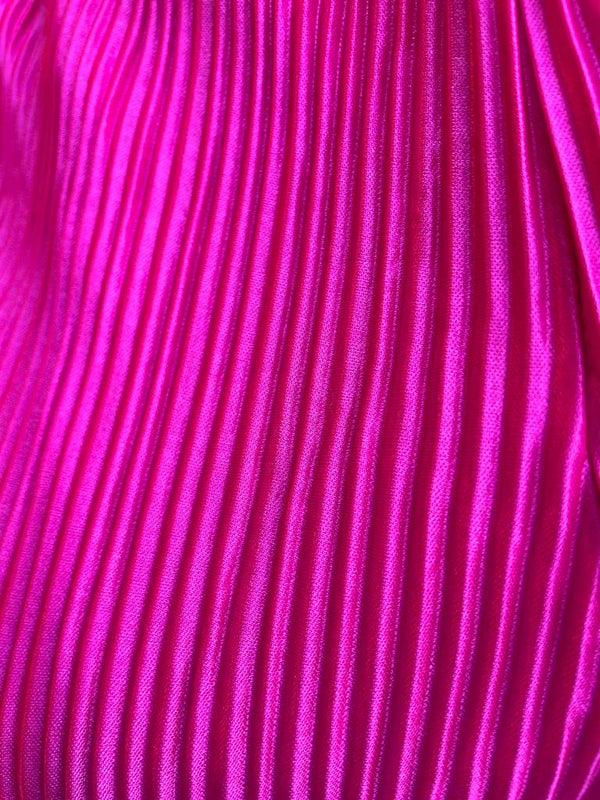 Pantalón Plisado Fucsia