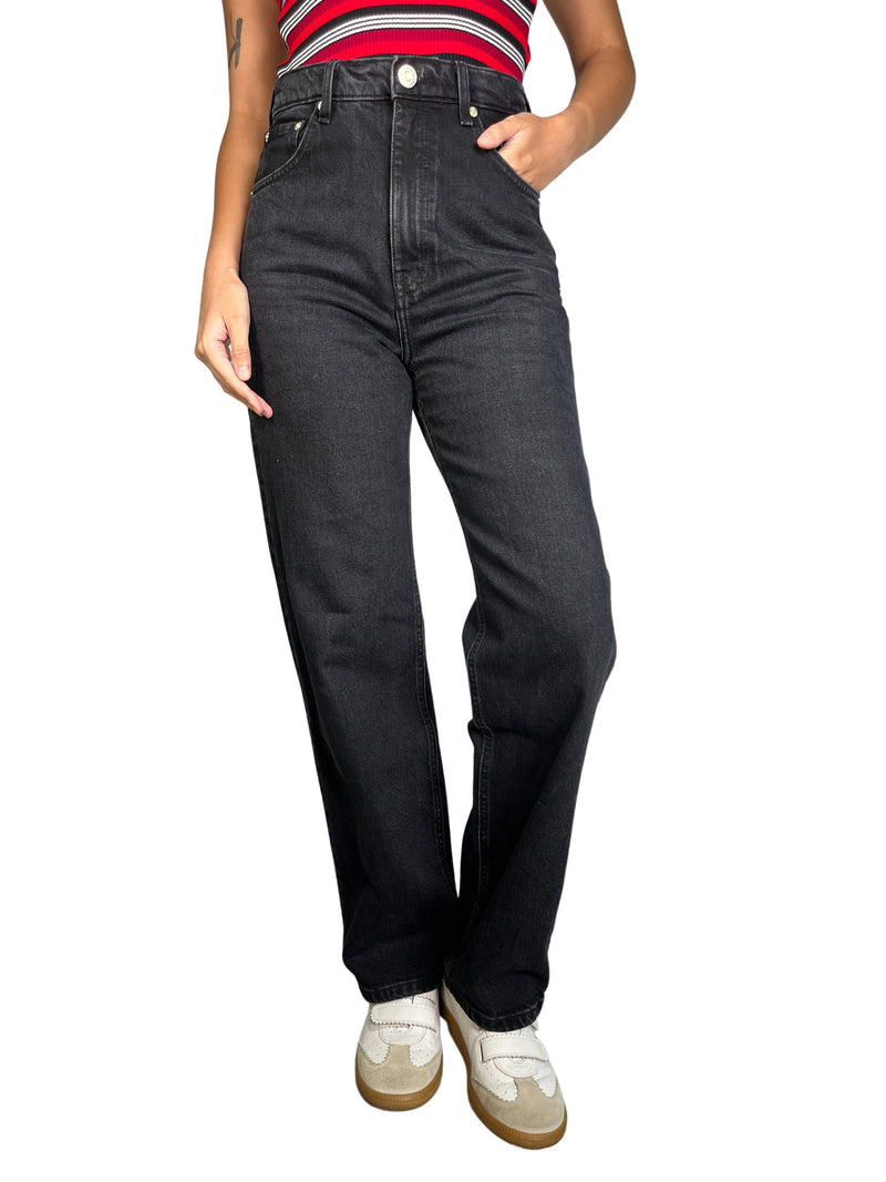 Jeans Straight Crop Fit