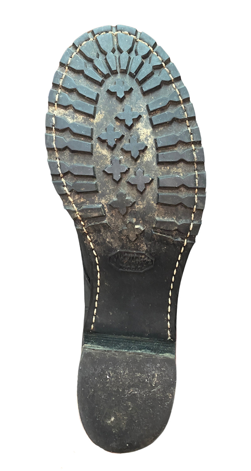 Botines Cuero Negro