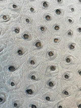 Cartera Cuero Gris