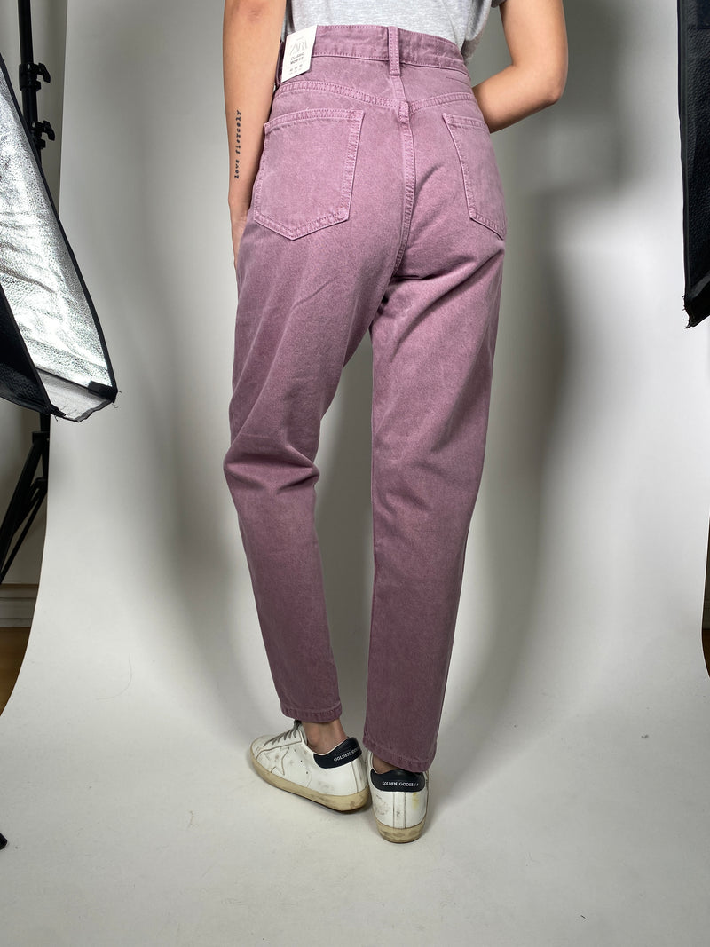 Denim Morado Classic Mom Fit