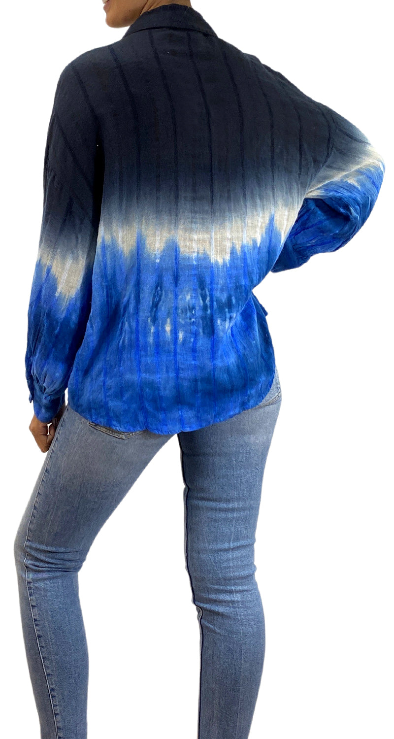 Jeans Outfit Con Blusa Tie Dye Blusa Tie Dye ZARA – Market People