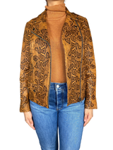 Chaqueta Snake Cuero