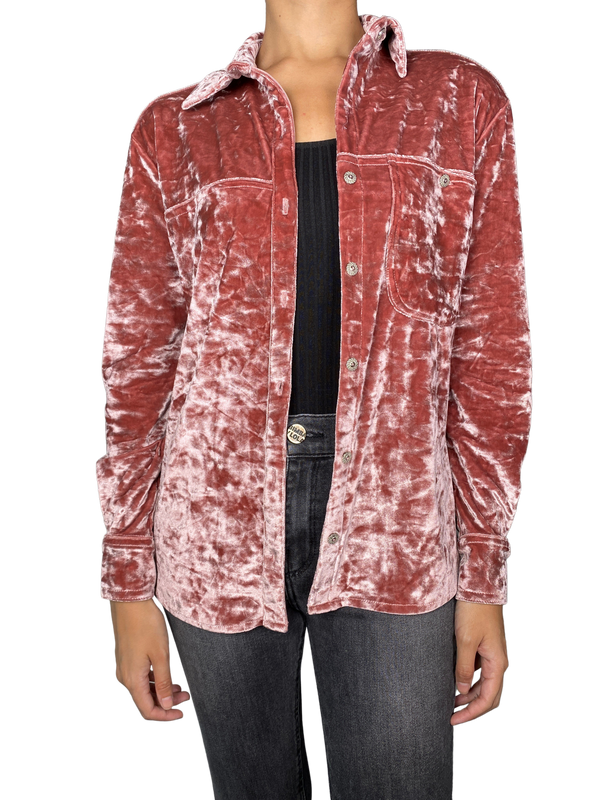 Blusa Velvet Rosado