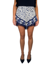 Short Flores Estampadas