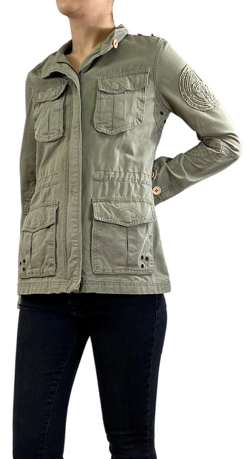 Chaqueta Verde Militar