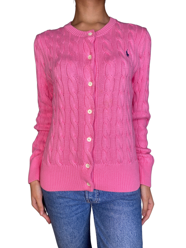 Sweater Rosa Botones